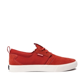 Supra Mens FLOW Low Top Shoes Bossa Nova/Bone | US-64911